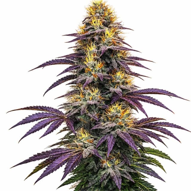 Embalaje de semillas de cannabis Black Domina — Royal King Seeds España
