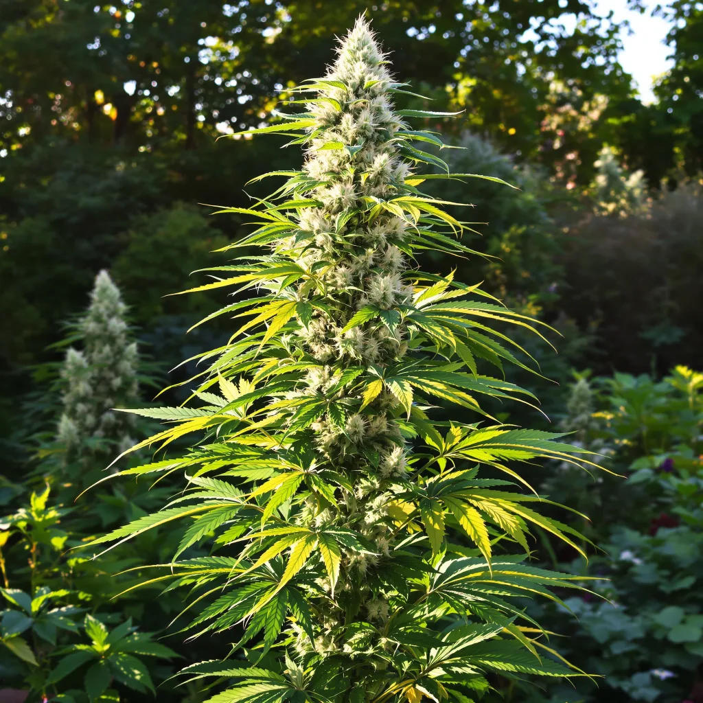 3 Kings 13% indica / 87% sativa — flor con tricomas visibles