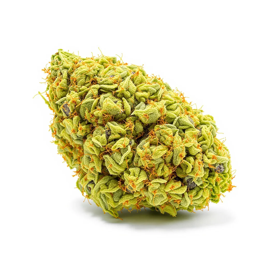 3 Kings 13% indica / 87% sativa — flor con tricomas visibles