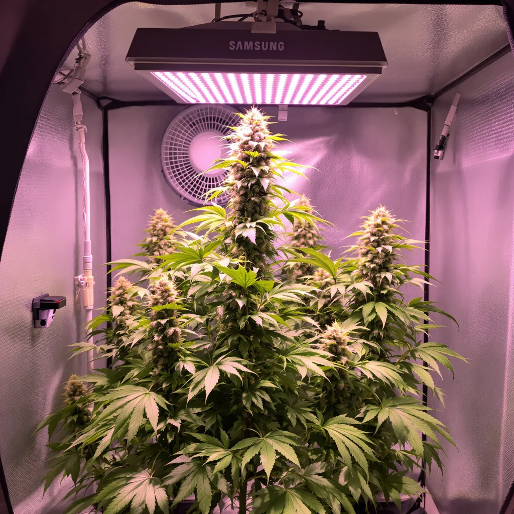 Planta de cannabis 5 Alive en fase de floración — 150-200 cm feminizada
