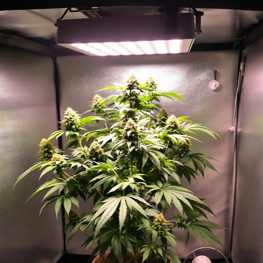 Planta de cannabis 5th Element en fase de floración — 90-130 cm feminizada