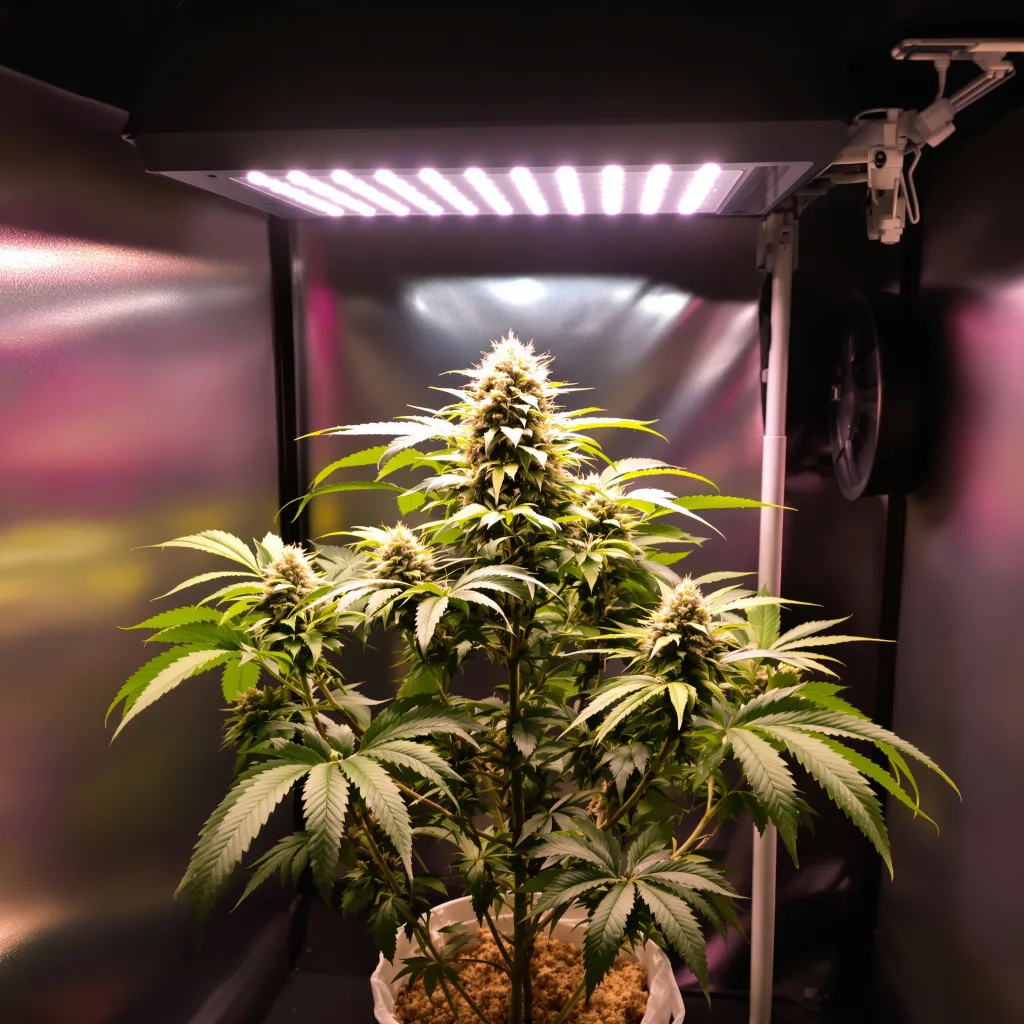 Planta de cannabis Ace of Spades en fase de floración — 90-130 cm feminizada