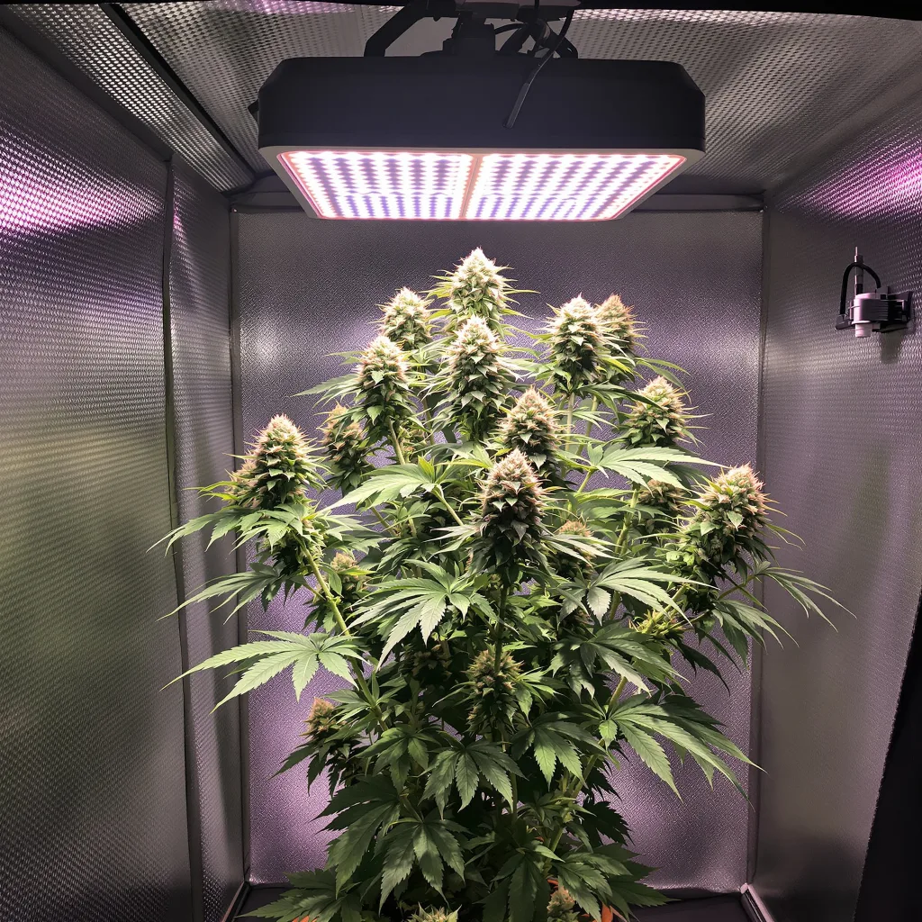Planta de cannabis Adios en fase de floración — 120-180 cm feminizada