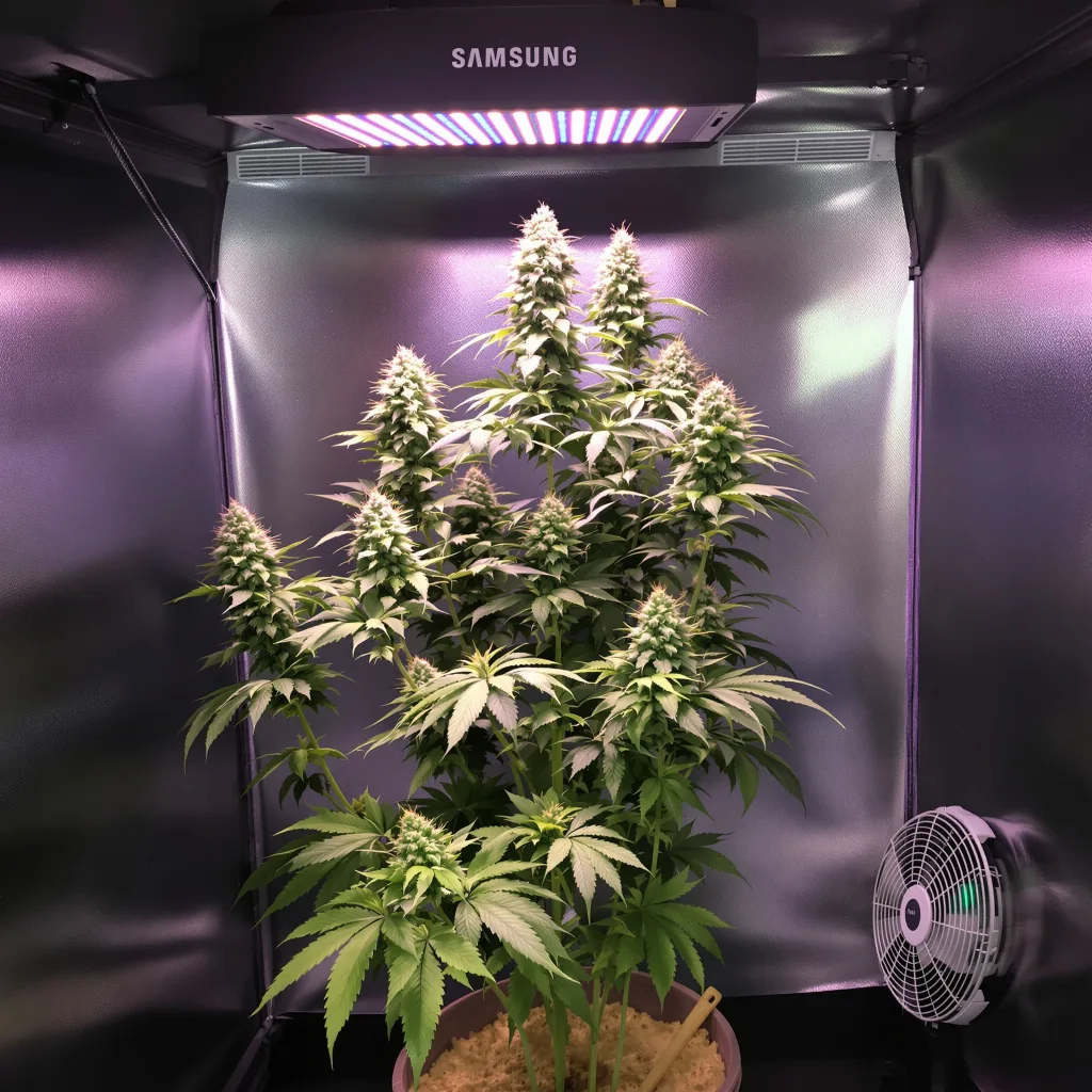 Planta de cannabis Afcrack en fase de floración — 120-180 cm feminizada