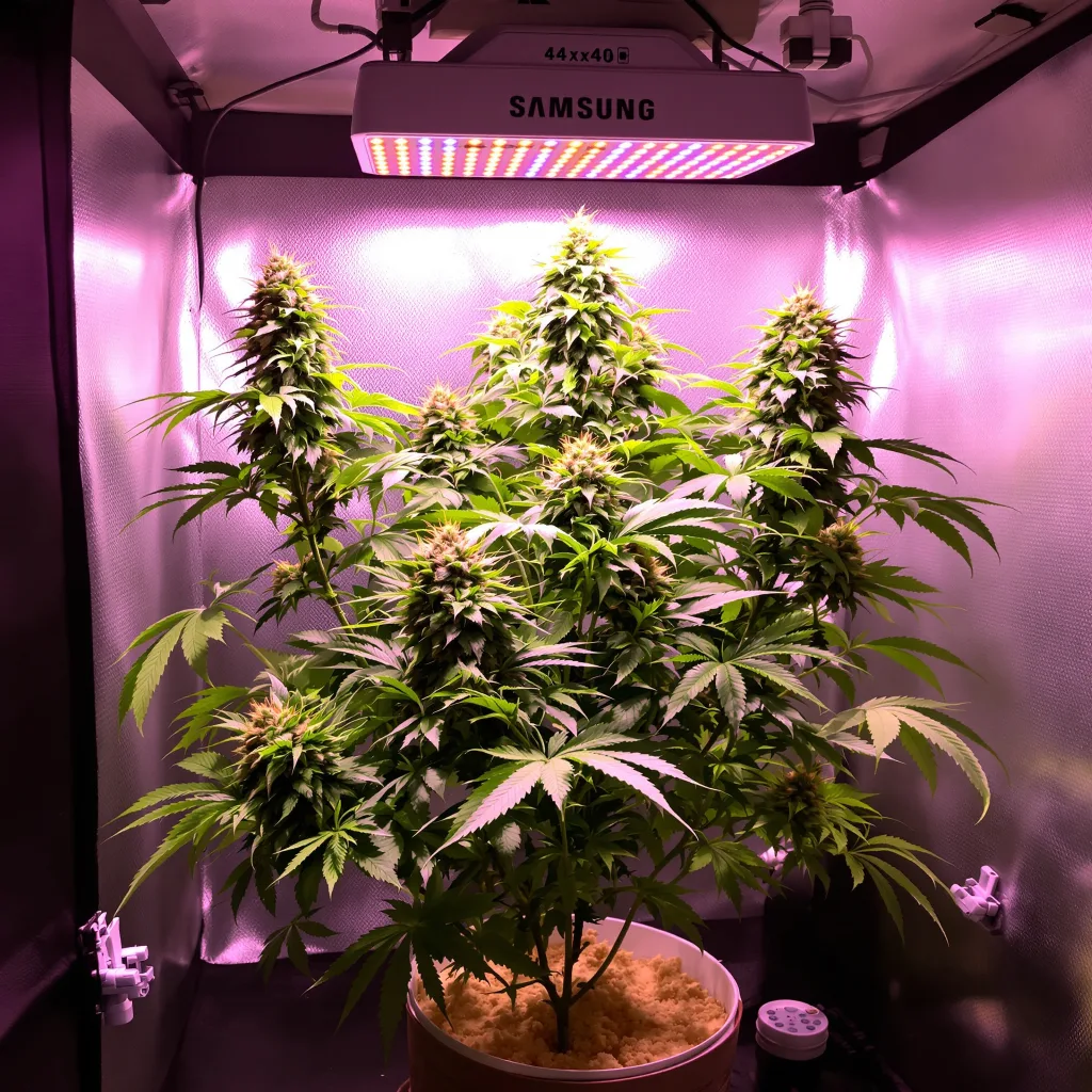 Planta de cannabis Afgoo en fase de floración — 90-130 cm feminizada