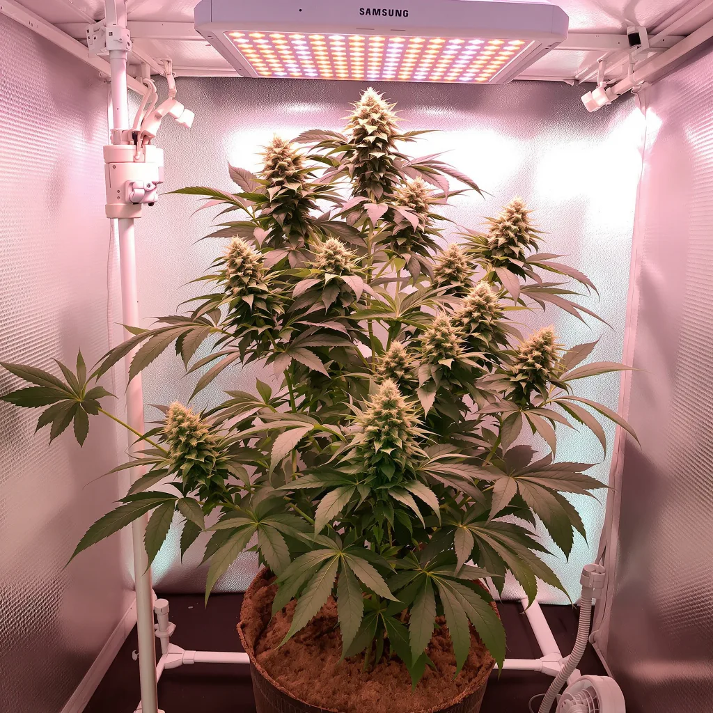 Planta de cannabis Afgooey en fase de floración — 90-130 cm feminizada