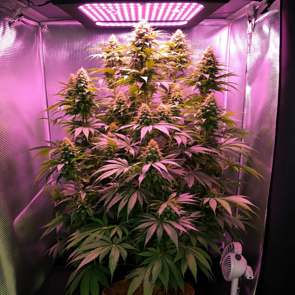 Planta de cannabis Agent Tangie en fase de floración — 150-200 cm feminizada