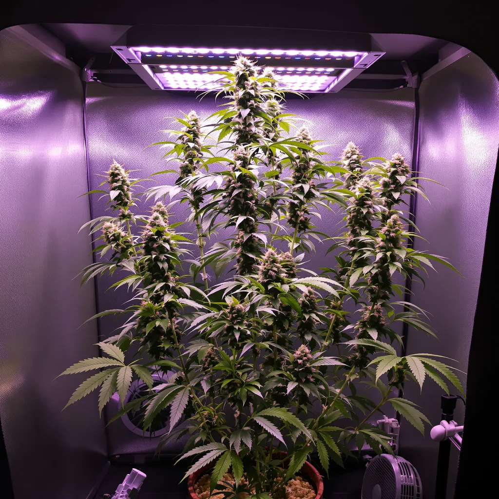 Planta de cannabis Allen Wrench en fase de floración — 150-200 cm feminizada