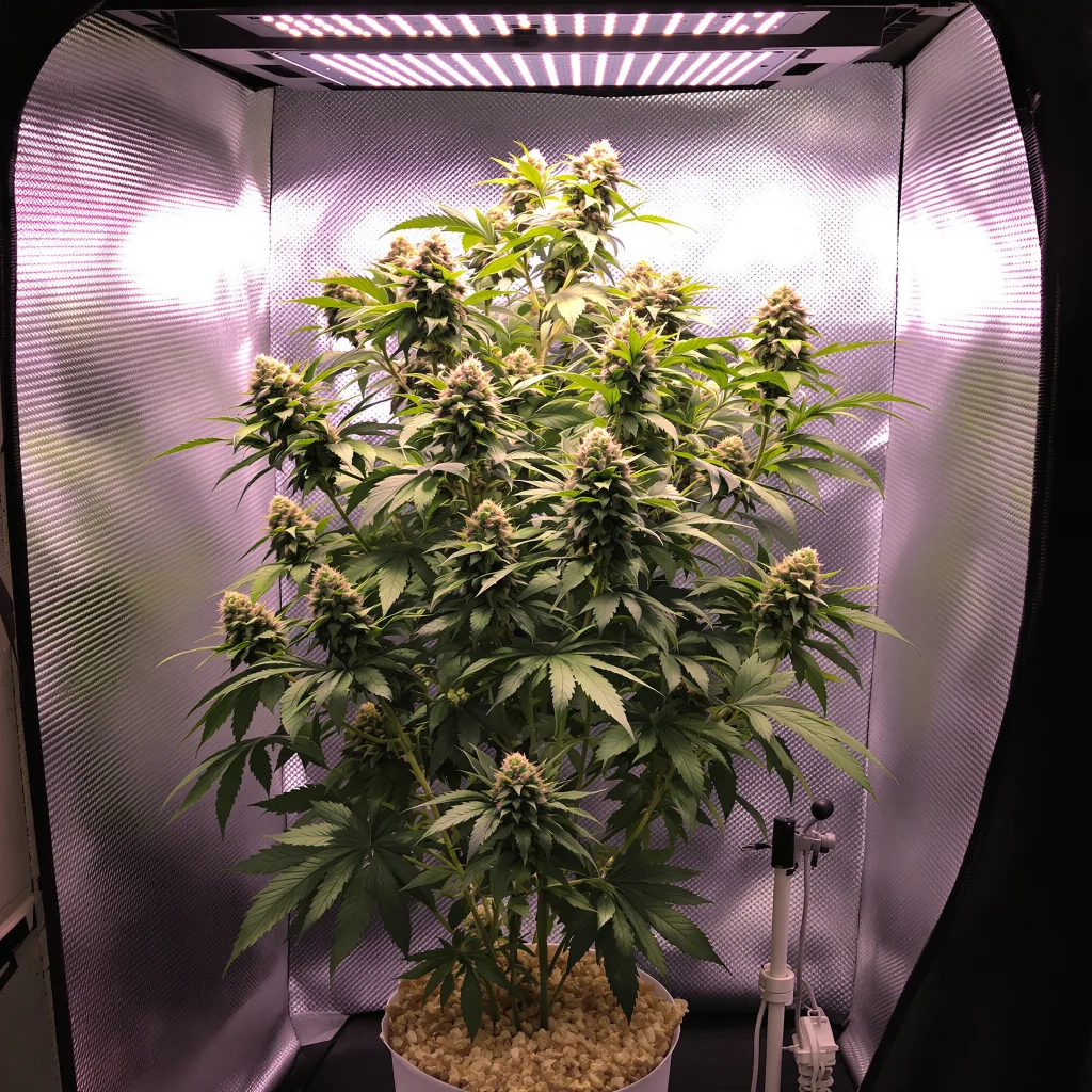 Planta de cannabis American Strain Mixpack en fase de floración — 120-180 cm feminizada