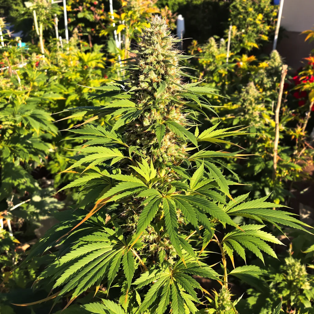 Anesthesia 74% indica / 26% sativa — flor con tricomas visibles