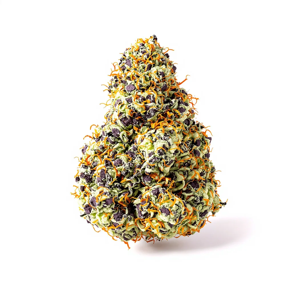 Animal Cookies 78% indica / 22% sativa — flor con tricomas visibles