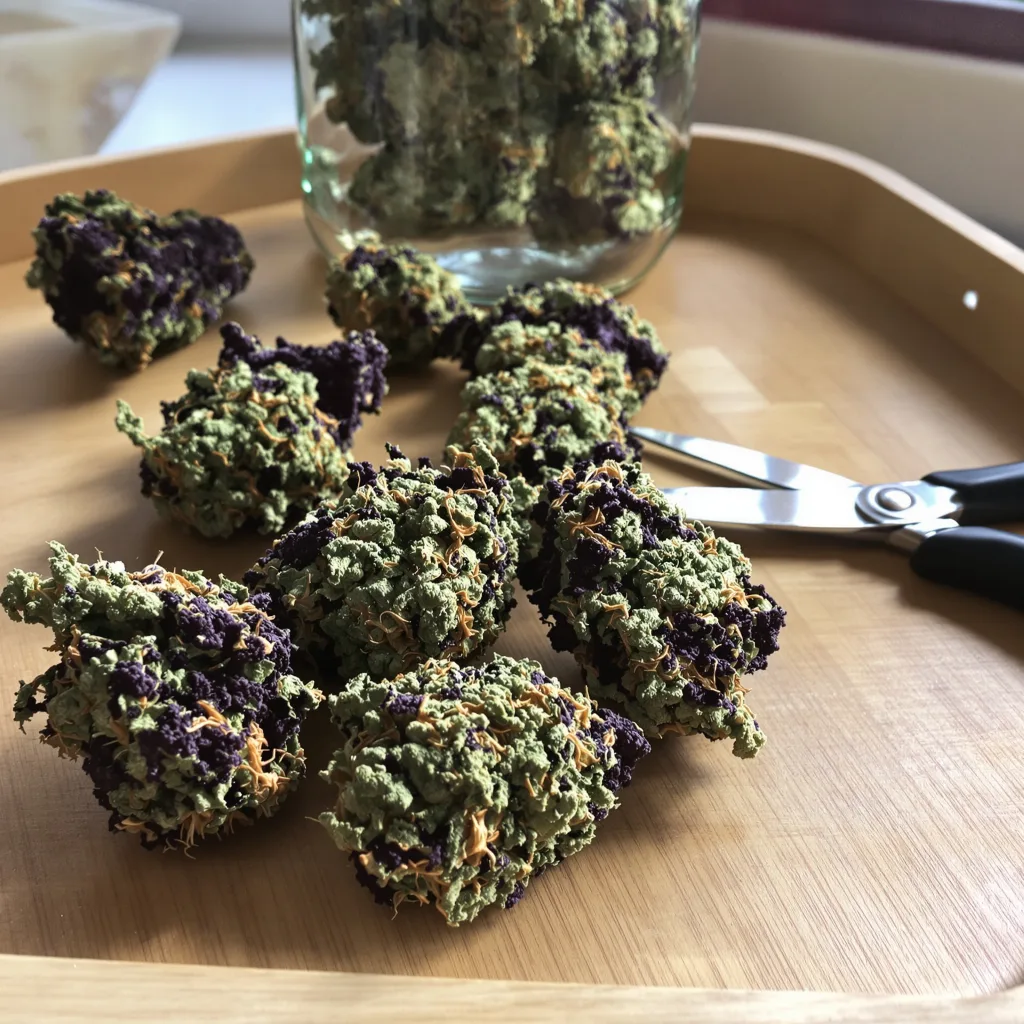Anonymous OG 89% indica / 11% sativa — flor con tricomas visibles