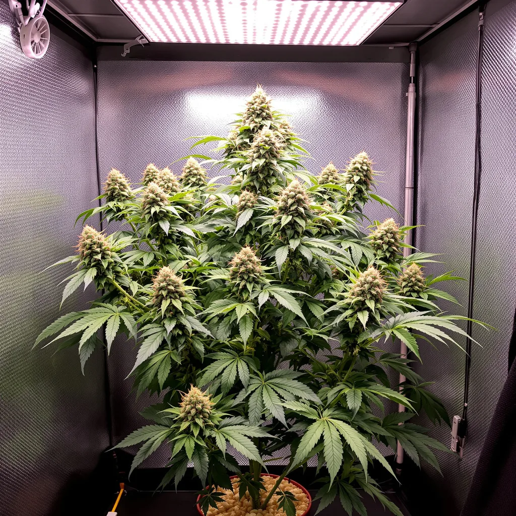 Planta de cannabis Ape Shit en fase de floración — 120-180 cm feminizada