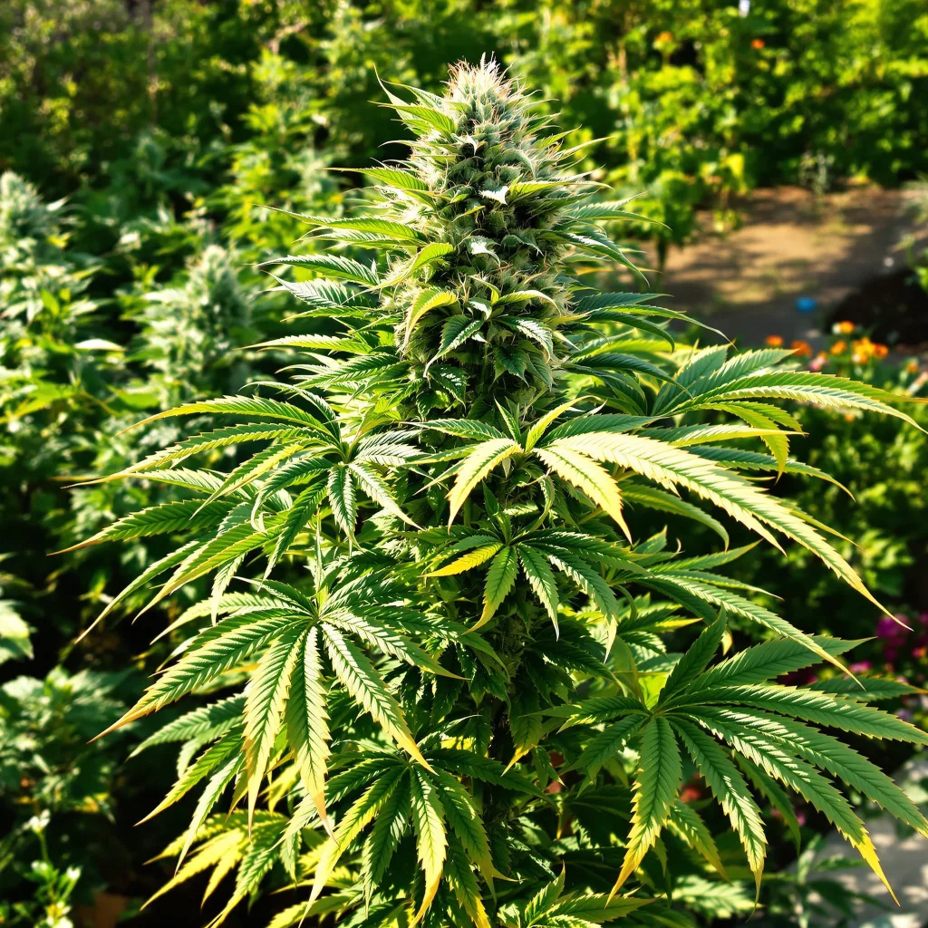 Apple Tarts 85% indica / 15% sativa — flor con tricomas visibles
