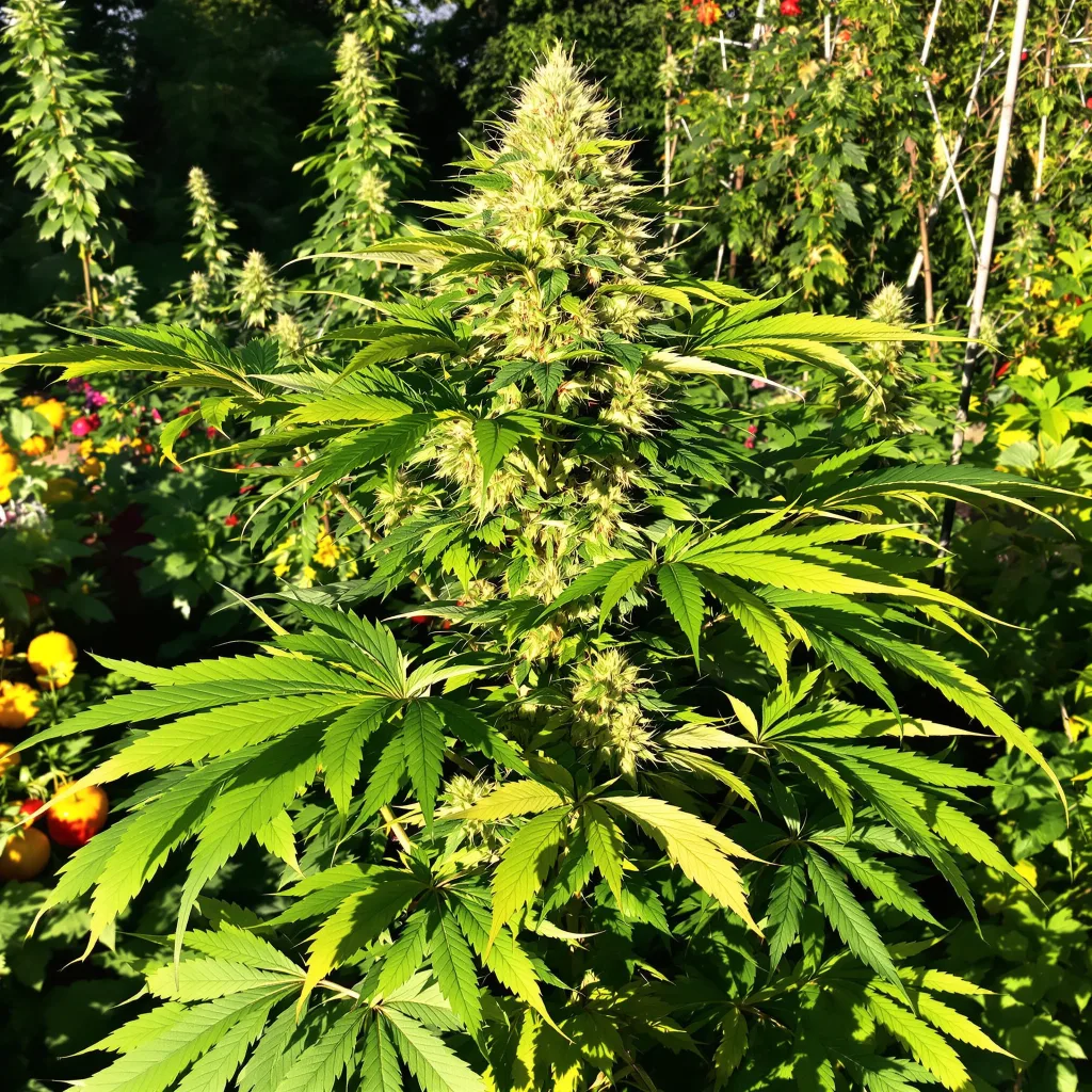 Appleberry 89% indica / 11% sativa — flor con tricomas visibles