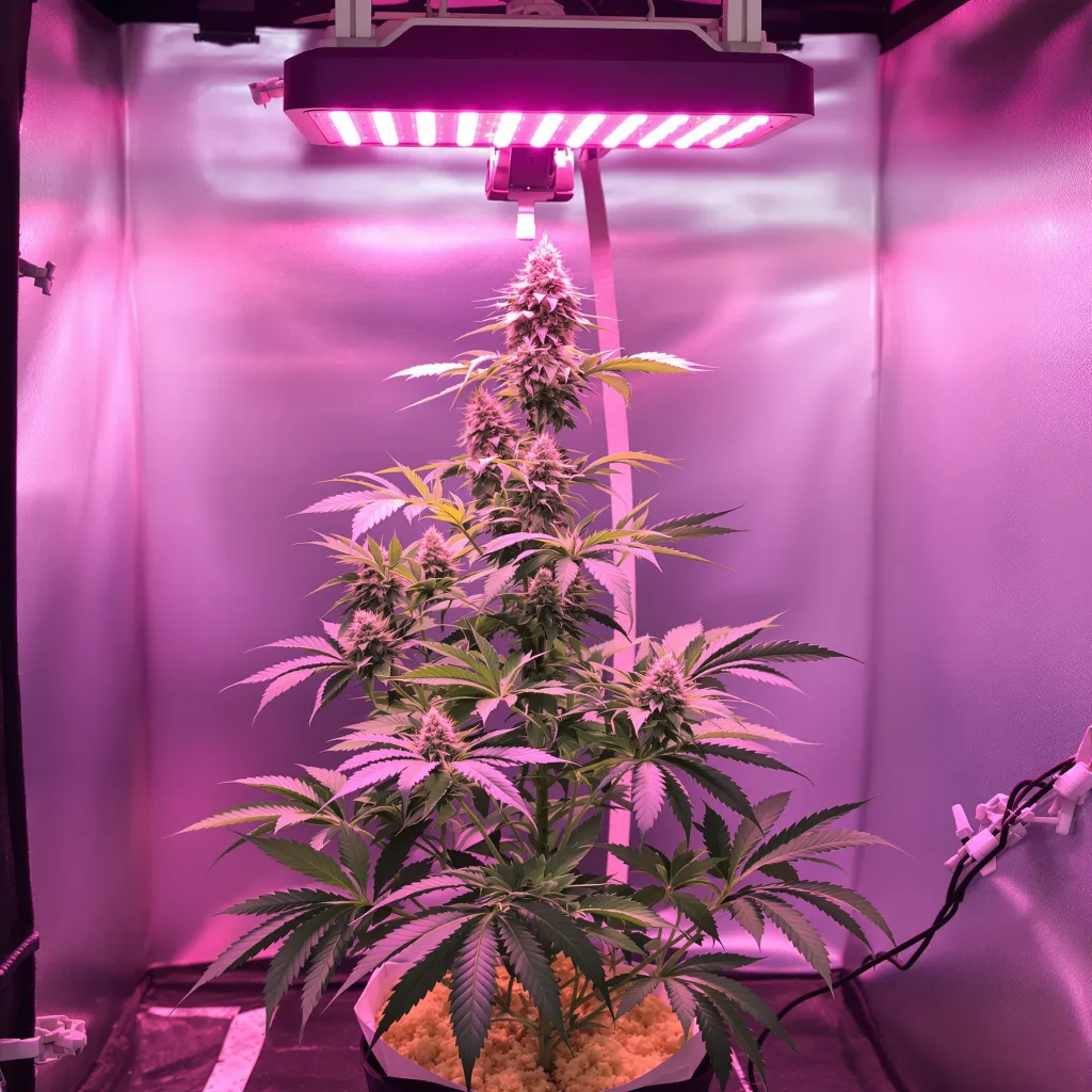 Planta de cannabis Aspen OG en fase de floración — 90-130 cm feminizada