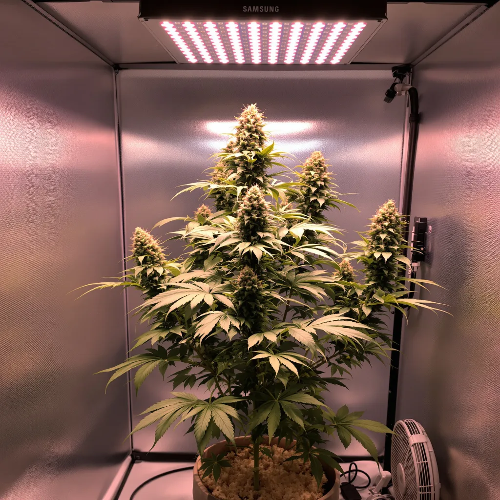 Planta de cannabis Aurora en fase de floración — 90-130 cm feminizada