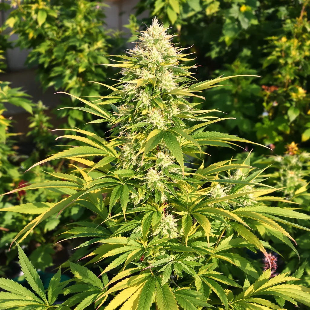 Avalon 79% indica / 21% sativa — flor con tricomas visibles