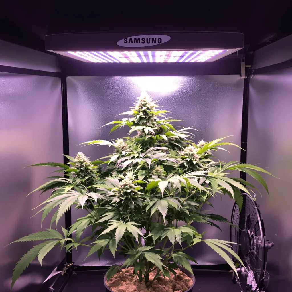 Planta de cannabis Badazz Rolex en fase de floración — 90-130 cm feminizada