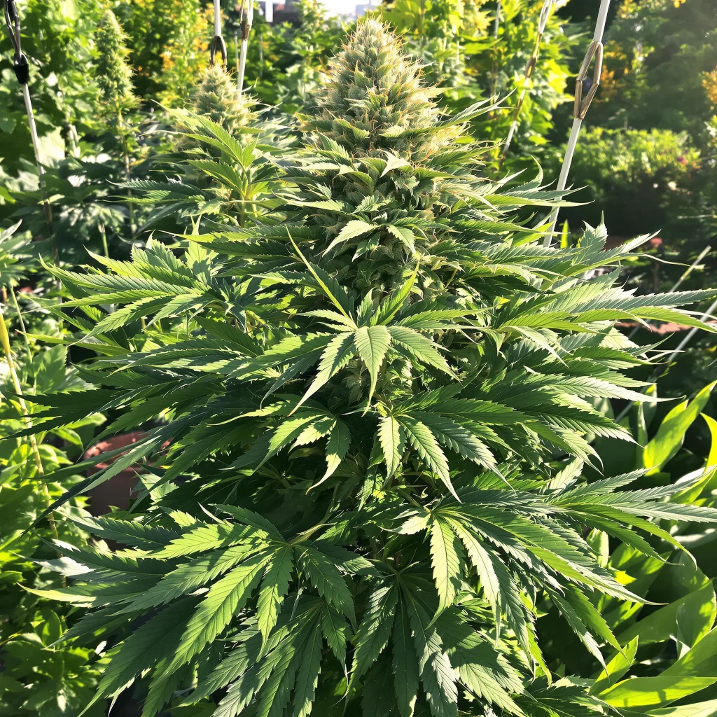Bakerstreet 87% indica / 13% sativa — flor con tricomas visibles