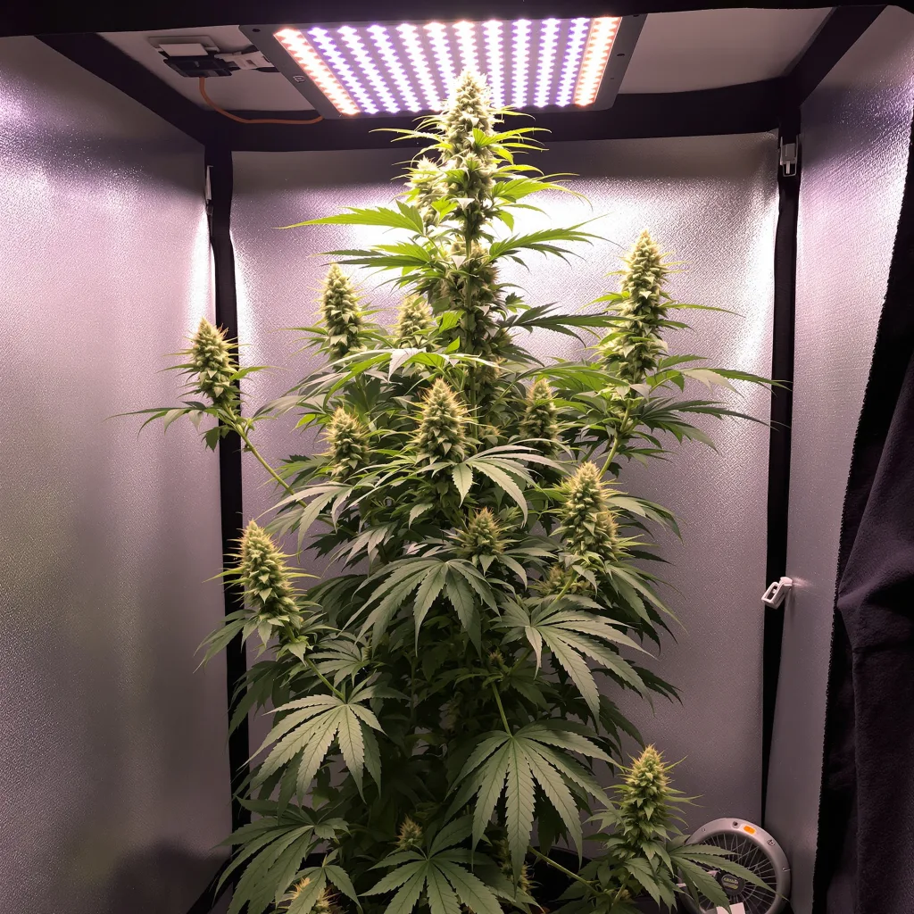 Planta de cannabis Bandana en fase de floración — 150-200 cm feminizada
