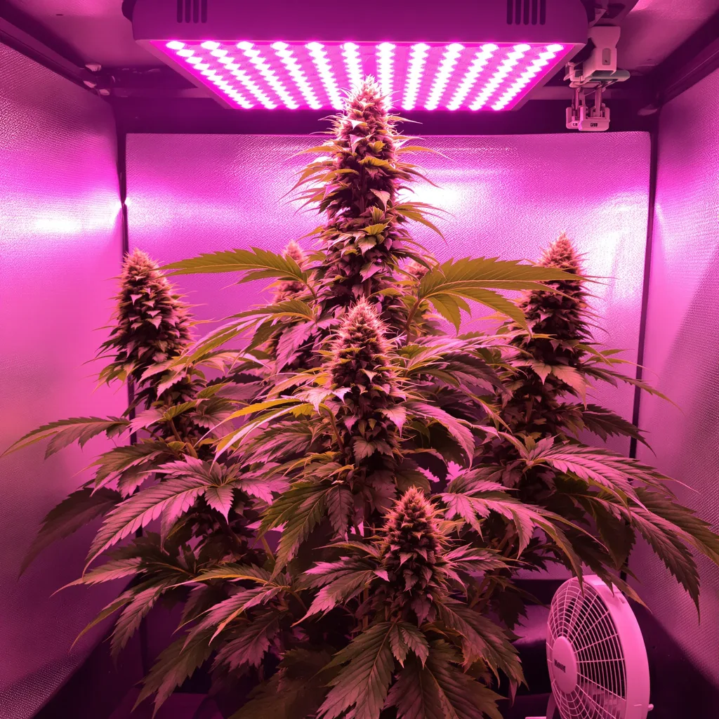 Planta de cannabis Barbara Bud en fase de floración — 90-130 cm feminizada