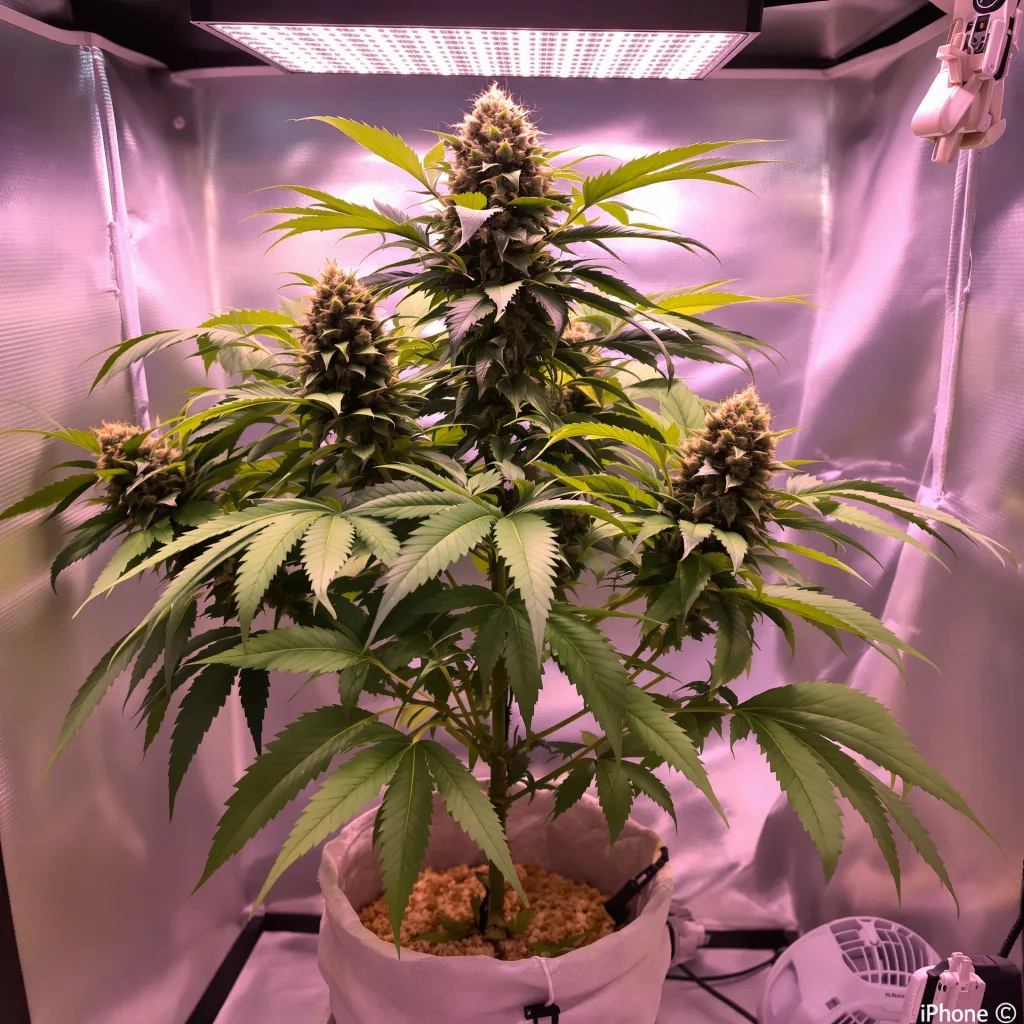 Planta de cannabis Batman OG en fase de floración — 90-130 cm feminizada