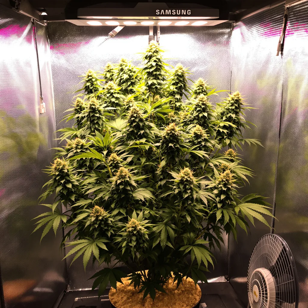Planta de cannabis Bay 11 en fase de floración — 120-180 cm feminizada