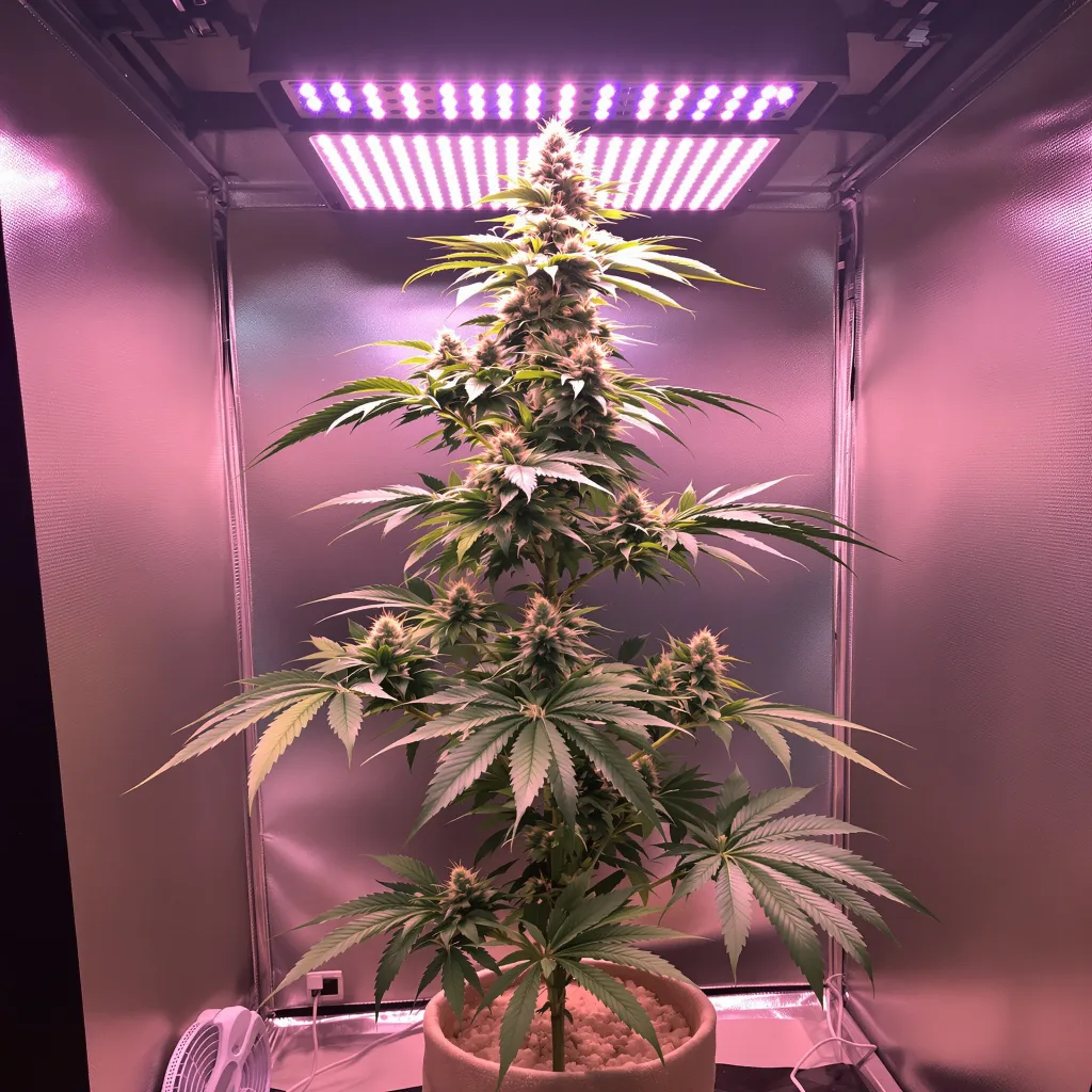 Planta de cannabis Bear Dance en fase de floración — 150-200 cm feminizada