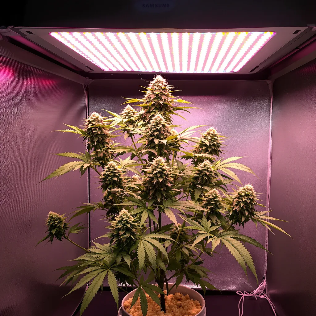 Planta de cannabis Biddy Early en fase de floración — 120-180 cm feminizada