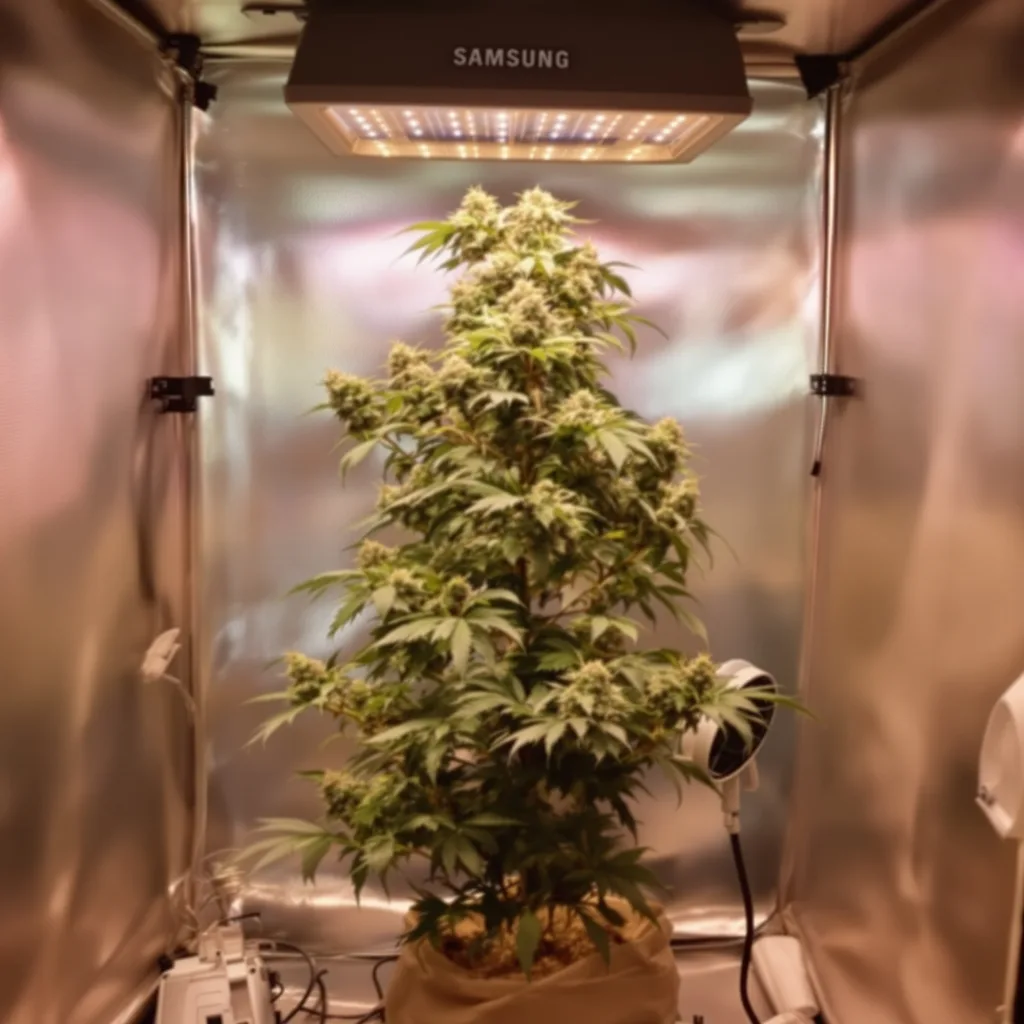 Planta de cannabis Big Bang en fase de floración — 120-180 cm feminizada