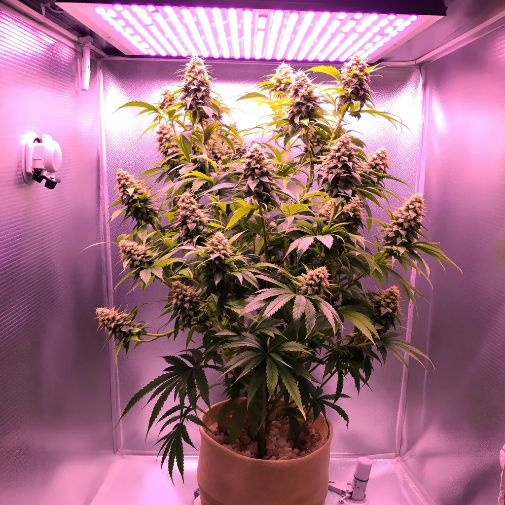 Planta de cannabis Big Buddha Cheese en fase de floración — 120-180 cm feminizada