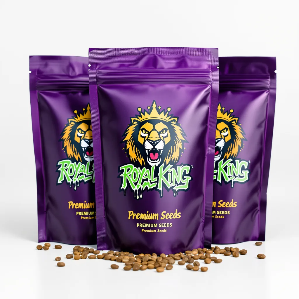 Big Devil 44% indica / 56% sativa — flor con tricomas visibles