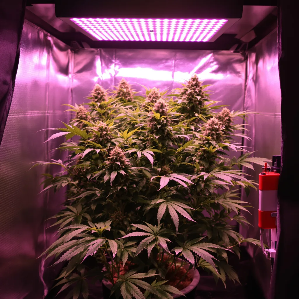 Planta de cannabis Biochem en fase de floración — 90-130 cm feminizada
