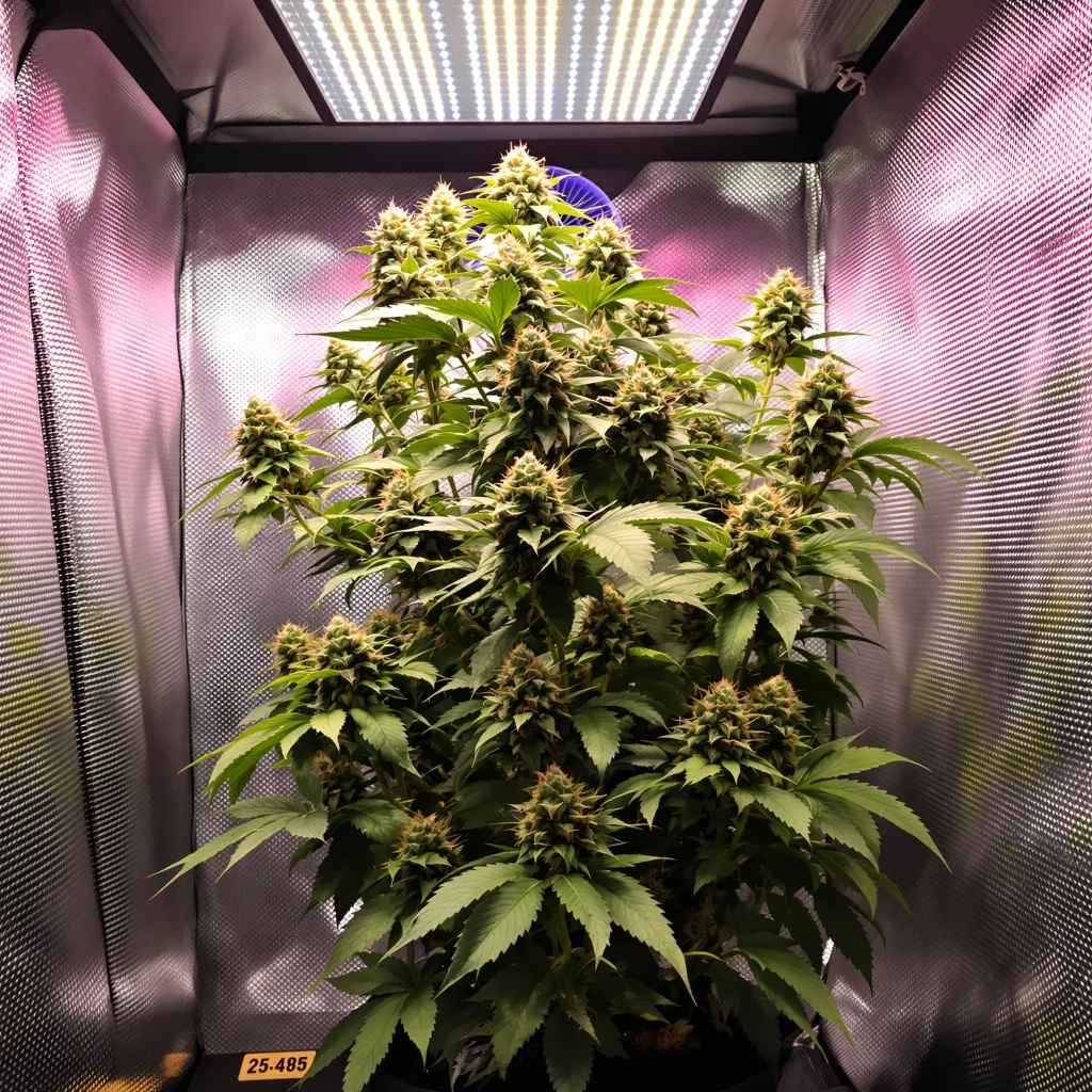 Planta de cannabis Black Betty en fase de floración — 120-180 cm feminizada
