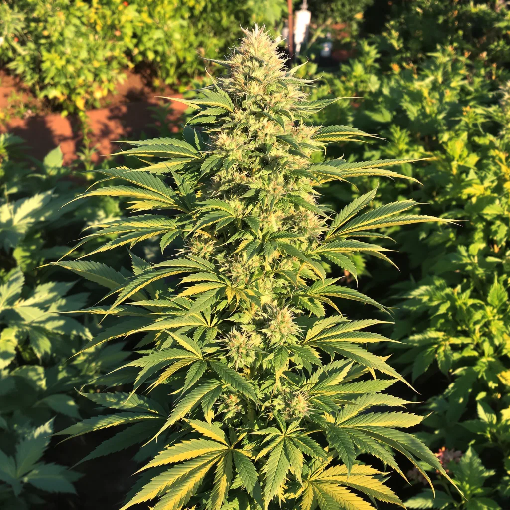 Black Rose 73% indica / 27% sativa — flor con tricomas visibles
