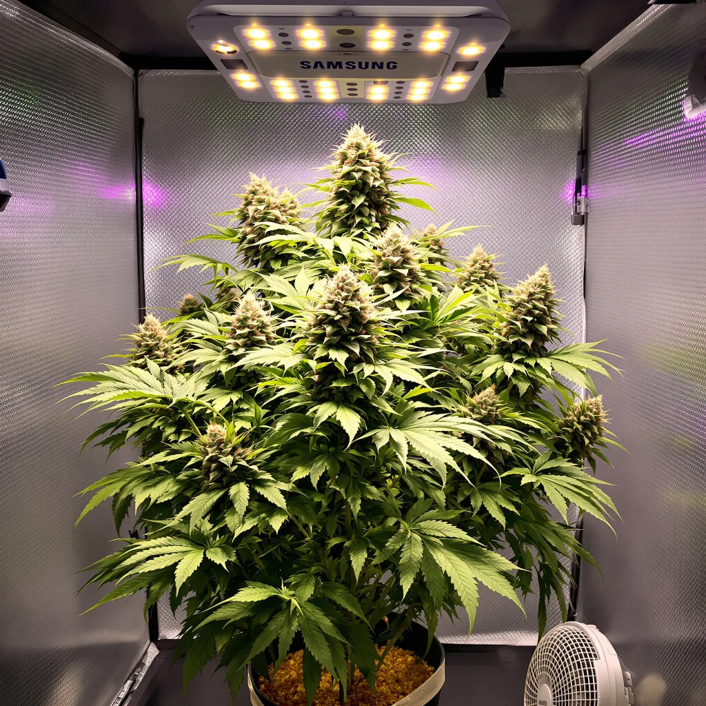 Planta de cannabis Black Tuna en fase de floración — 90-130 cm feminizada