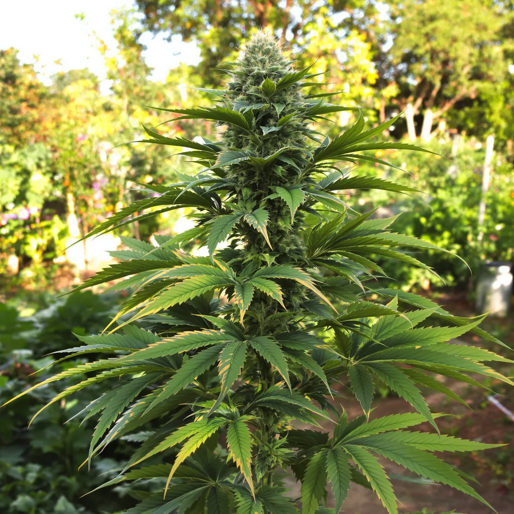 Blackberry Bubble 86% indica / 14% sativa — flor con tricomas visibles