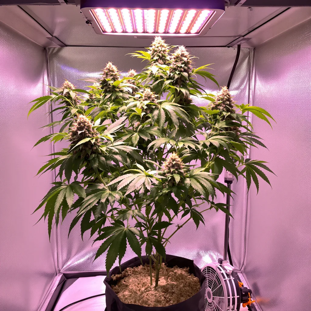 Planta de cannabis Bloos Kloos en fase de floración — 90-130 cm feminizada