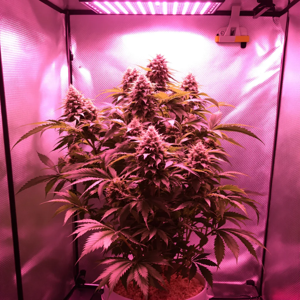 Planta de cannabis Blue Buddha en fase de floración — 90-130 cm feminizada