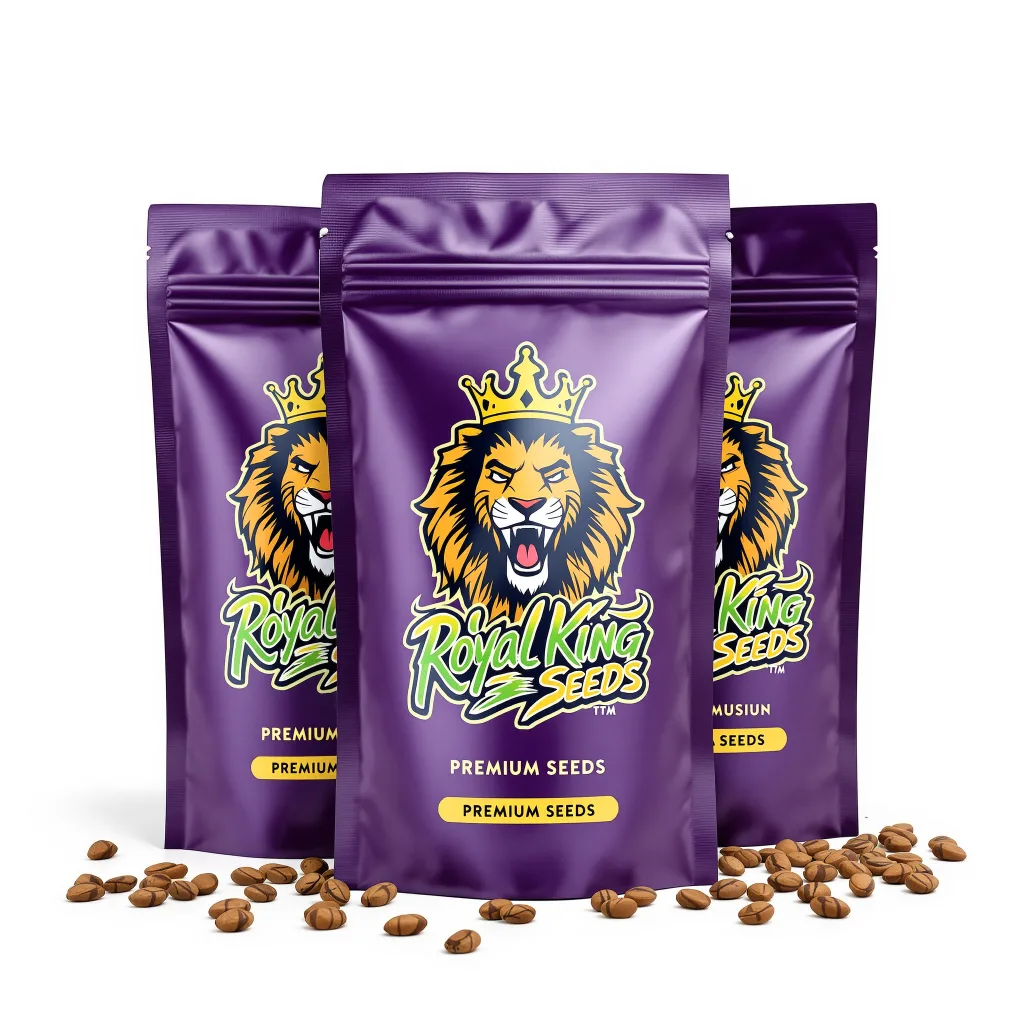 Blue Goo 35% indica / 65% sativa — flor con tricomas visibles