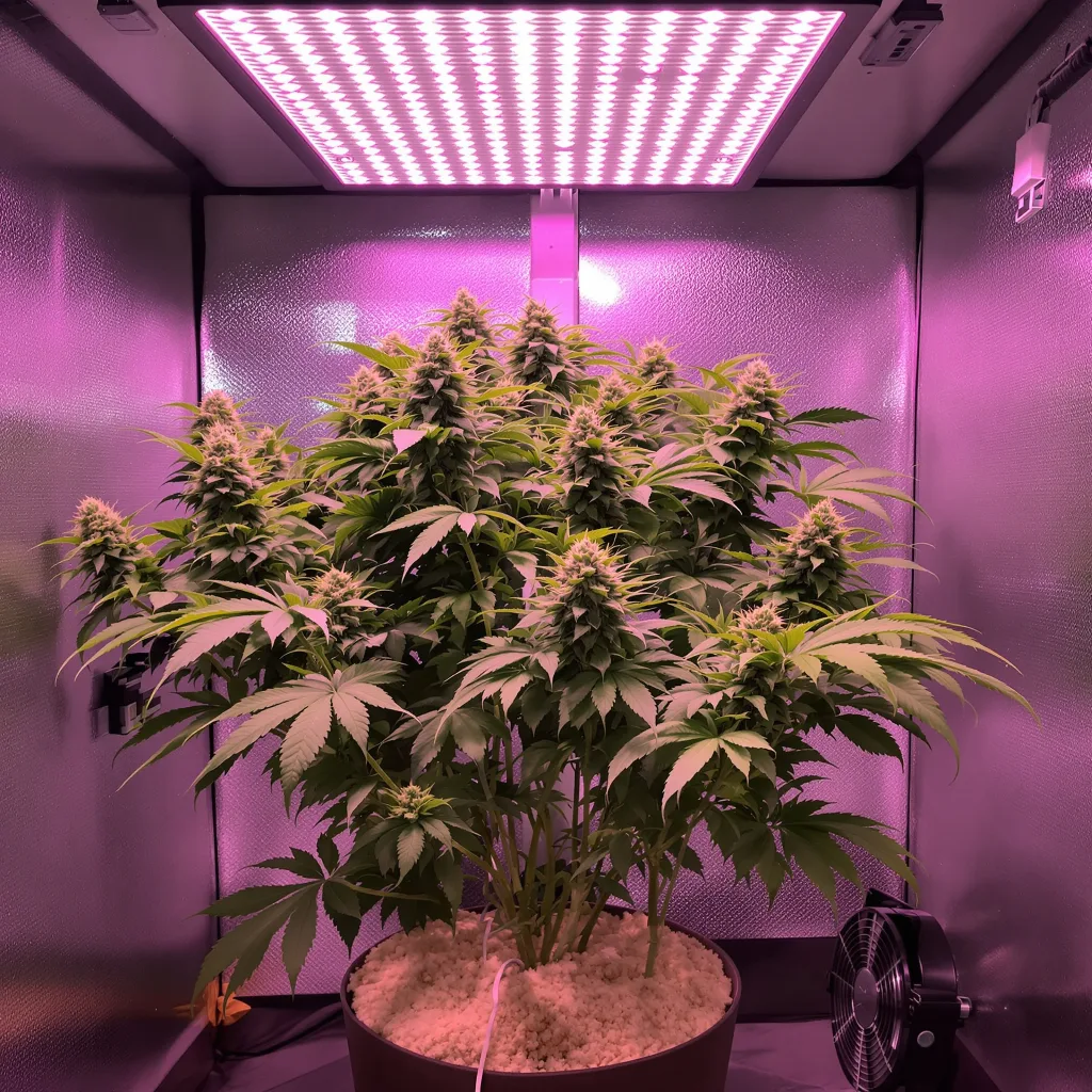 Planta de cannabis Blue Jack City en fase de floración — 90-130 cm feminizada