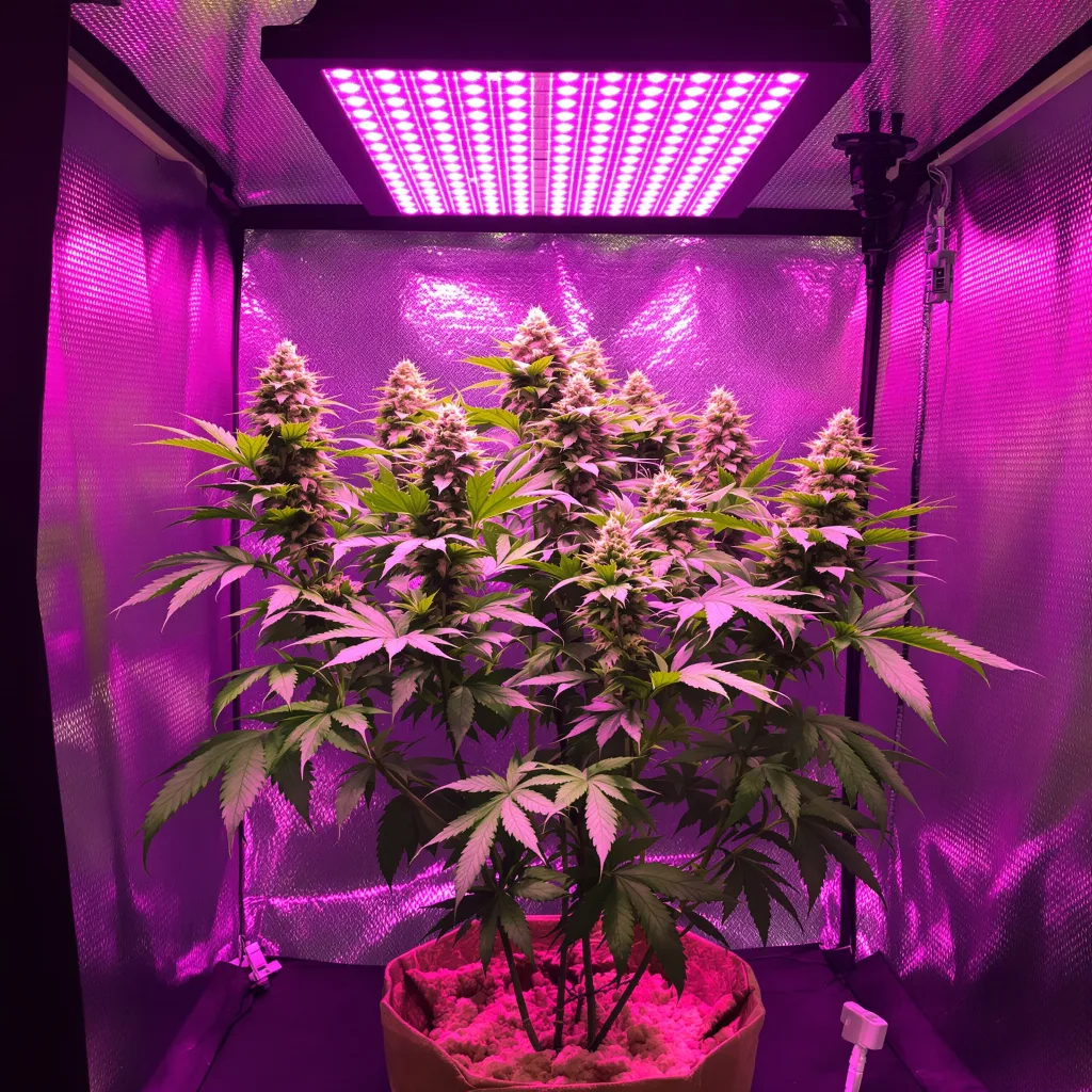 Planta de cannabis Blue Zombie en fase de floración — 90-130 cm feminizada