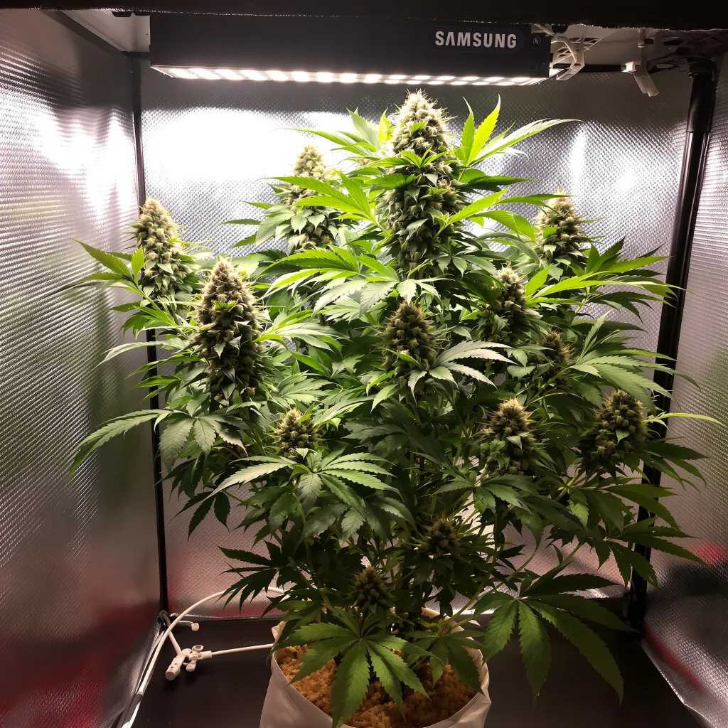 Planta de cannabis Butter OG en fase de floración — 90-130 cm feminizada
