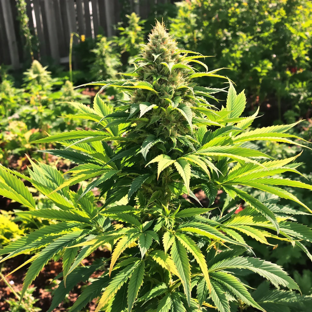 Candy Cane 88% indica / 12% sativa — flor con tricomas visibles