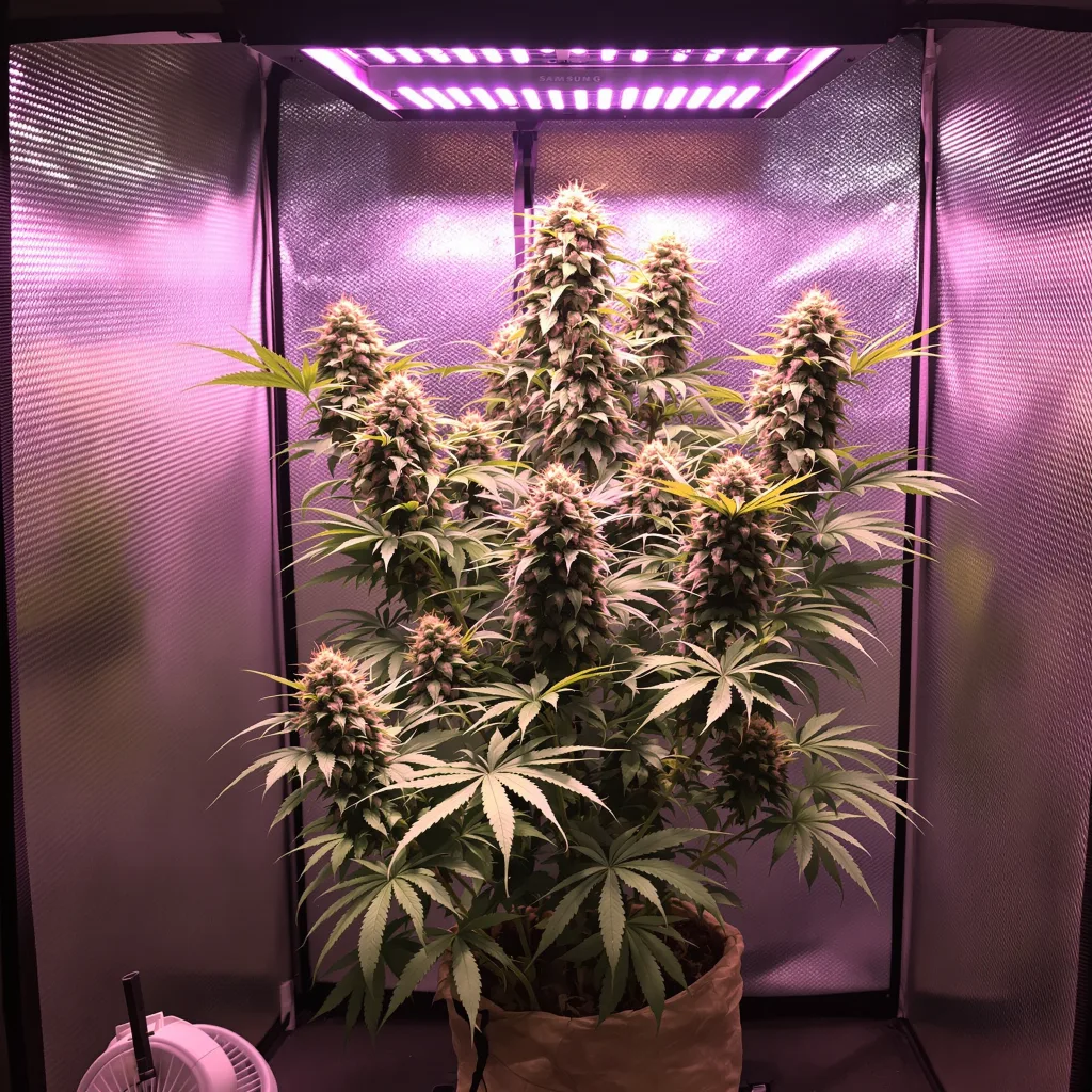 Planta de cannabis Candy Jack en fase de floración — 120-180 cm feminizada