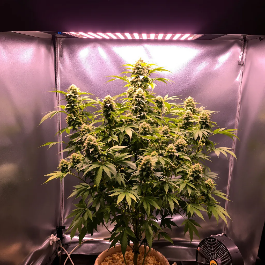 Planta de cannabis Candyland en fase de floración — 120-180 cm feminizada