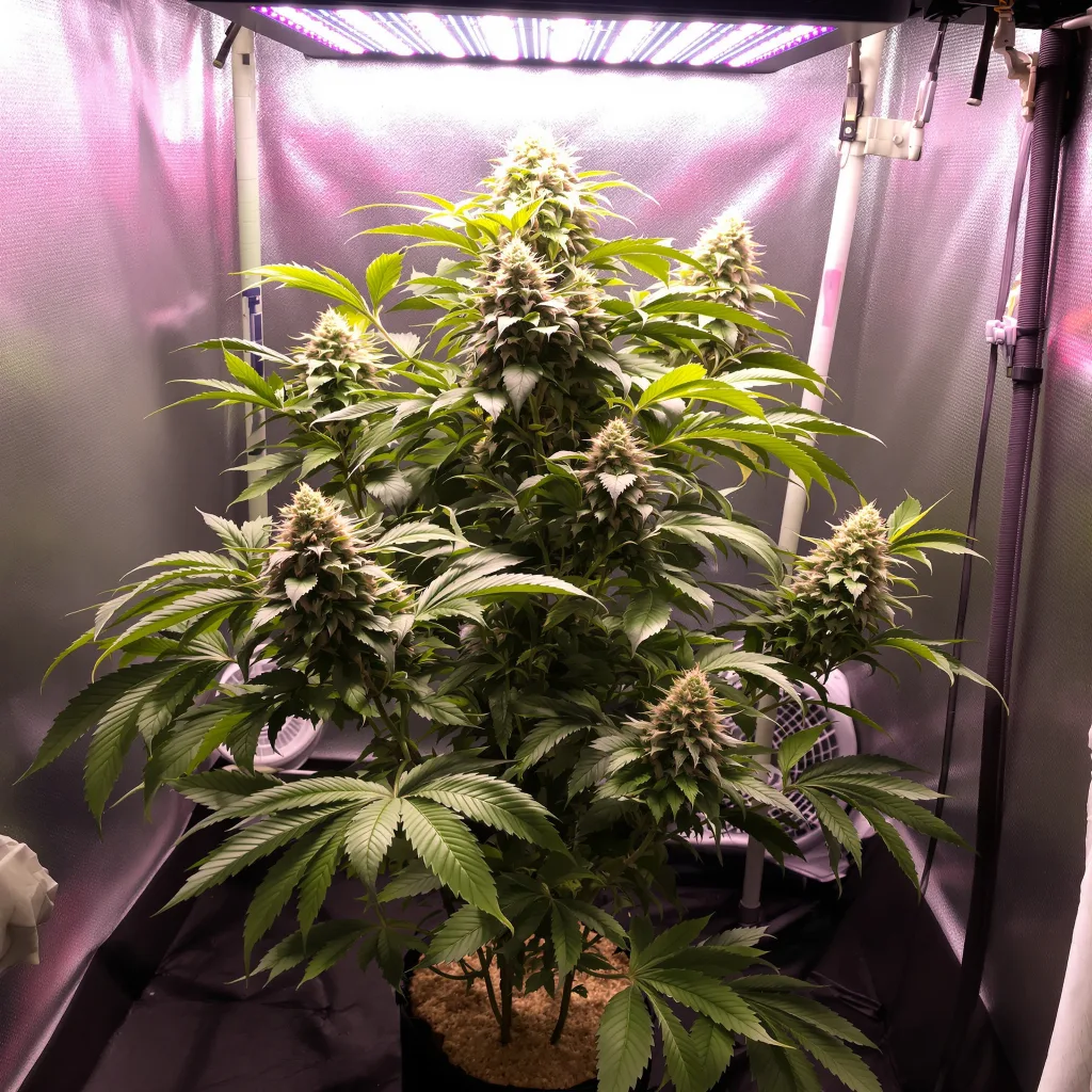 Planta de cannabis Cannatonic en fase de floración — 90-130 cm feminizada
