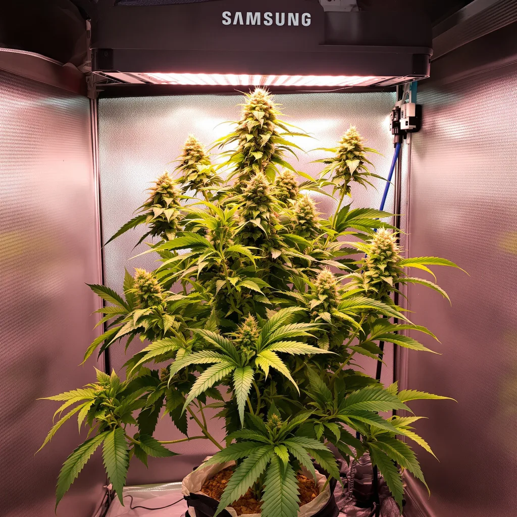 Planta de cannabis Casper OG en fase de floración — 90-130 cm feminizada
