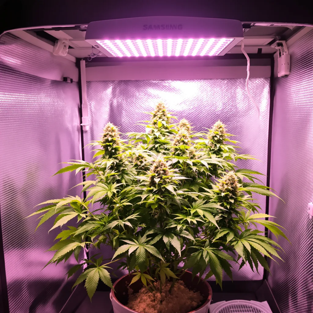 Planta de cannabis CBD Caramel en fase de floración — 120-180 cm feminizada